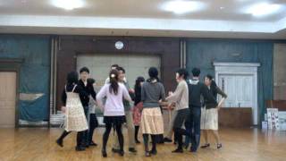 French Folk Dance at Kyoto University - 2011/03/29 - Maraîchine