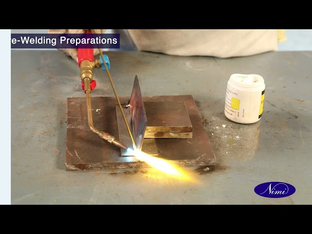 Silver brazing on S.S.sheet with copper sheet
