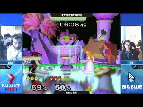 NGPU 17 SSBM - Kalvar (Marth) vs. rime (Peach) - Melee WSF