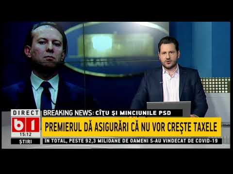 STIRI B1 ORA 15.00 DIN 6 MARTIE 2021 - NOI ALERTE METEO - NINGE IN MAI MULTE JUDETE DIN TARA