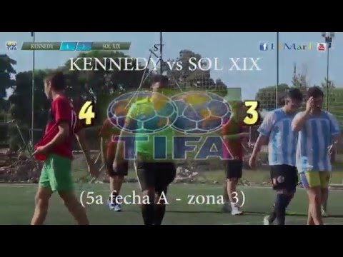 4 KENNEDY vs SOL XIX 3 - 5a fecha A   zona 3 - 27/03/2016