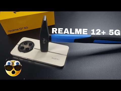 Realme 12+ 5G Screen Scratch & Front Glass Durability Test 🔨🛠️