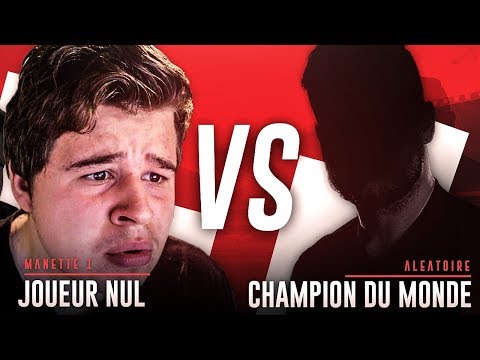 JOUER CONTRE LE CHAMPION DU MONDE DE FIFA !