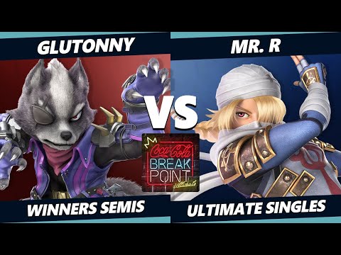 Coca-Cola Breakpoint Winners Semis - SLY | Glutonny (Wolf) Vs BC  Mr. R (Chrom, Sheik) SSBU Ultimate