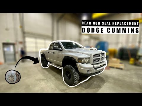 Dodge Ram Rear Axle Seal Replacement | How-To