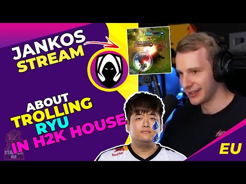 Jankos About TROLLING RYU in H2K 👀