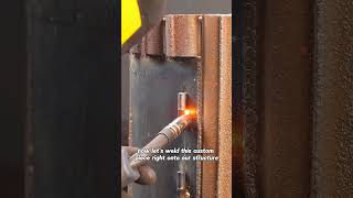 DIY Wood Stove Build From Scrap 🔥 Step-by-Step Welding Guide