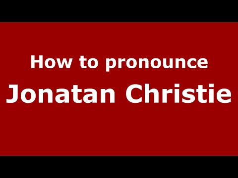 How to pronounce Jonatan Christie (Indonesia/Indonesian) - PronounceNames.com