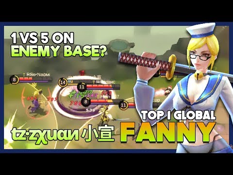 Insane tz·zχuαи 小宣 Ranked 1 Global Fanny Best Maneuver Control ~ Mobile Legends
