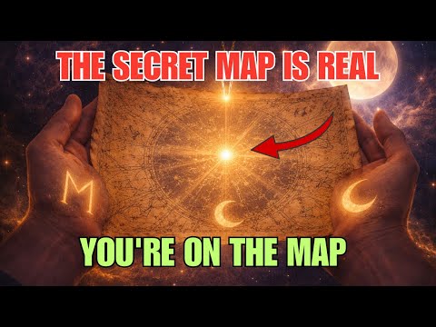 If You Have Both Marks (M + 🌙Moon), Dolores Cannon Left This SECRET MAP For You