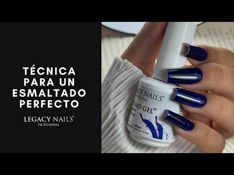 Técnica para un esmaltado perfecto | LEGACY NAILS