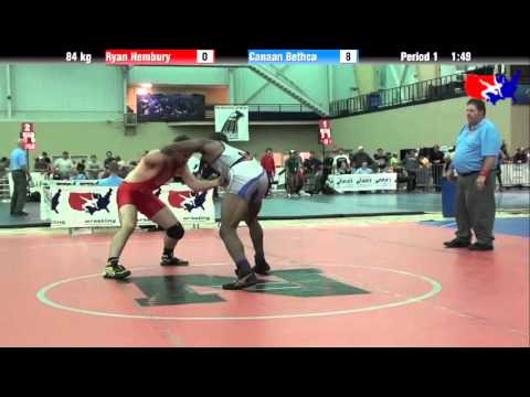 Ryan Hembury vs. Canaan Bethca at 2013 ASICS University Nationals - FS