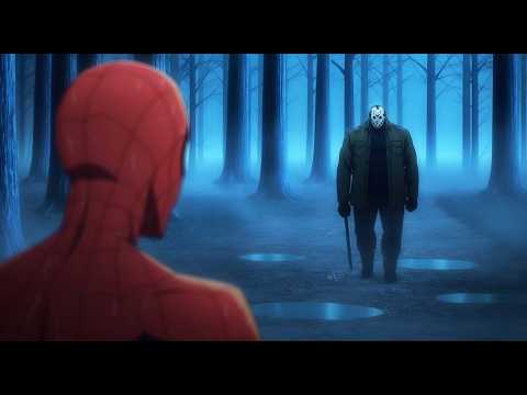 SPIDER-MAN vs JASON VOORHEES – ANIMATED FIGHT (SHORT HORROR FILM)
