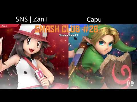 Smash Club #28 - ZanT (Pokemon Trainer) vs Capu (Young Link) - Winners Round 3