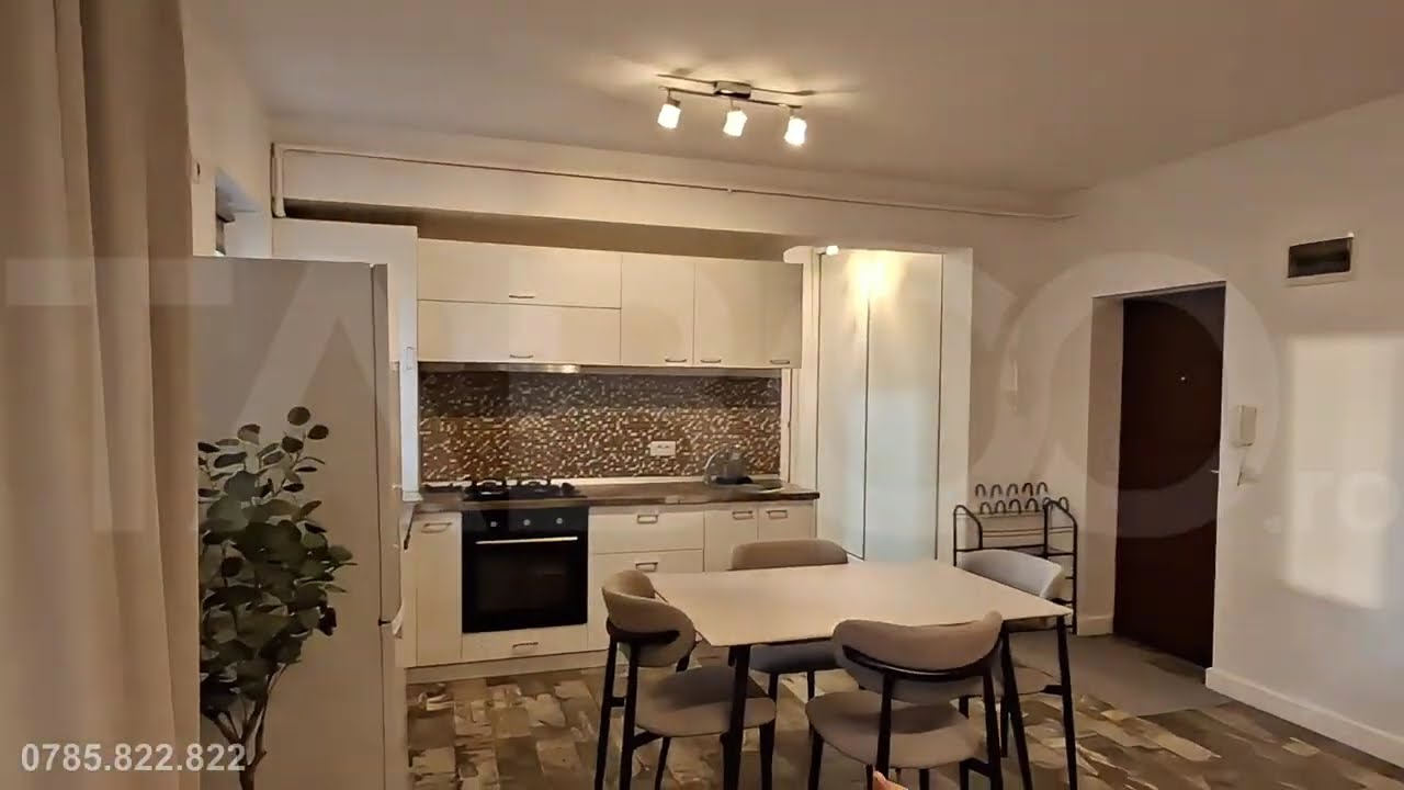 Apartament renovat cu 2 camere balcon si parcare zona Doamna Stanca - Video