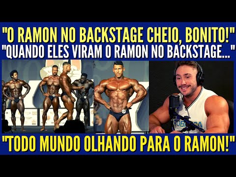 ZACANELLI REVELA A REAÇÃO DOS ATLETAS AO VEREM O RAMON NO BACKSTAGE DO OLYMPIA