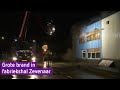 Grote brand in fabriekshal Zevenaar onder controle