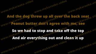 Cw McCall-black bear road karaoke 