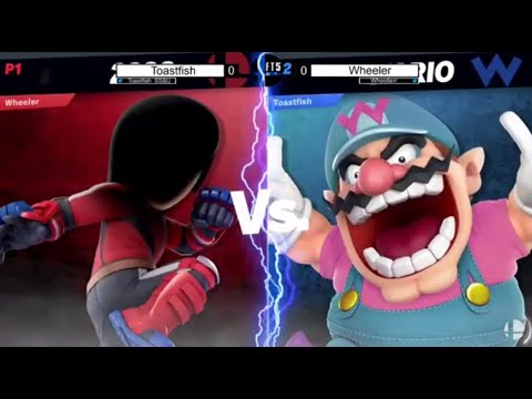 Smash Ultimate FT10: Toastfish (Wario) Vs. Wheeler (Mii Brawler)