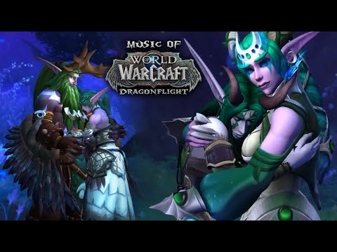 Ysera & Merithra / Malfurion & Tyrande Cutscenes - Music of WoW: Dragonflight