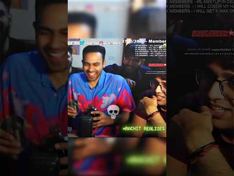 Rachitroo wasnt ready for that joke by arpit bala 😭