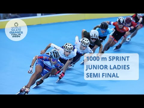 1000 m Sprint Semi Final Junior Ladies | WSG2024 - Italy