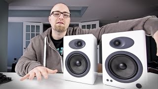 Video thumbnail for GOT NEW SPEAKERS! (Audioengine A5+ Unboxing) by Unbox Therapy