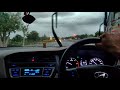 Rain Mashup ️ I20 Sports Highway Drive Nihit Vlogs Rain Driving