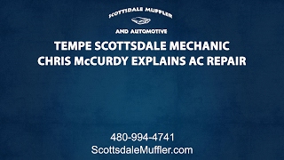 preview picture of video 'Tempe Scottsdale Mechanic Chris McCurdy Explains AC Repairs'