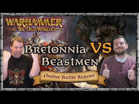 Bretonnia vs Beastmen - Grand Tournament Finals | Battle Report | Warhammer | Old World Legends Show