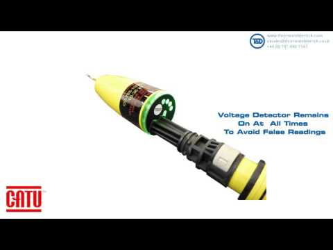 11kV-33kV Voltage Detection Using CATU CC765-10/36 Detector