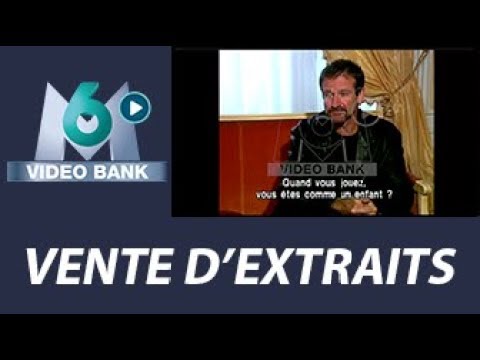 Extrait archives M6 Video Bank // Robin Williams et son plaisir de jouer (Interview - 1994)
