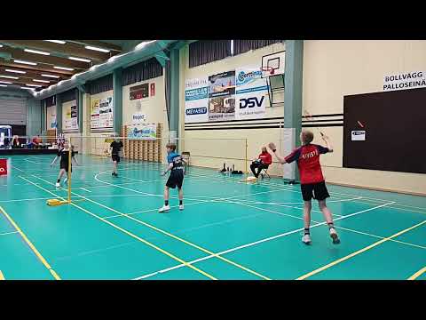 BD-U15 SF | Kari/Lehtinen vs Lehtinen/Kivistö | Badminton 2025 Semifinal