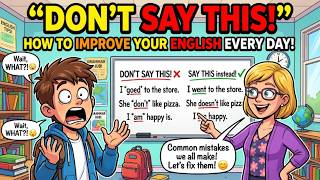 Learn English with  podcasts Let's Talk About How to Improve Your English Every Day(B1-B2)