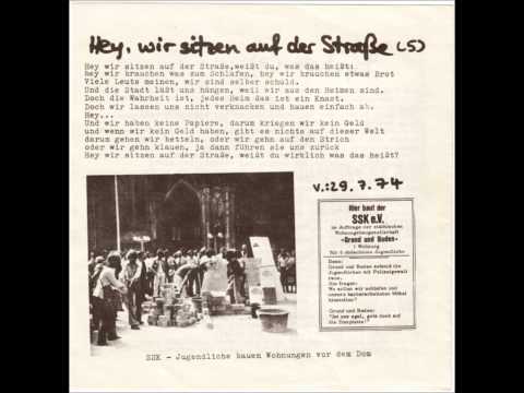SSK - Hey, Wir Sizten Auf Der Straße (1974) Köln German Aggro Street Folk