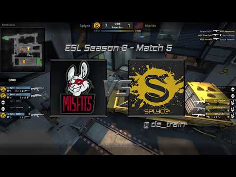 ESL Season 6 Match 5 Misfits Highlights (vs Splyce)
