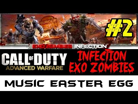 INFECTION Exo Zombies Music Easter Egg Part Location #2▐ Advanced Warfare: Ascendance DLC