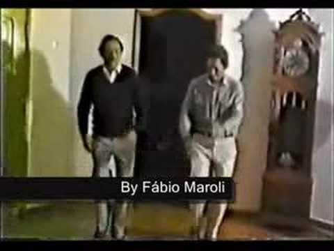 Vieira e Vieirinha dançando catira