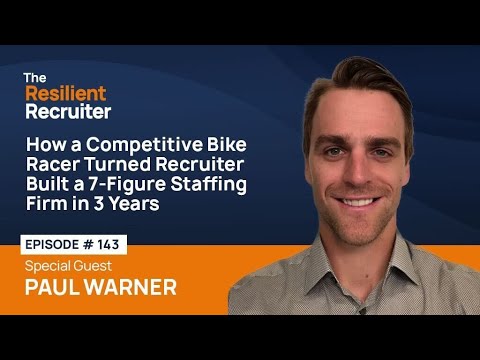 How a Competitive Bike Racer Turned Recruiter Built a 7-Figure Staffing Firm in 3 Years