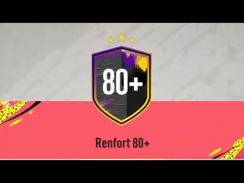 FIFA20 SBC DCE LIVE - RENFORT 80 + - SOLUTION PAS CHER et pack opening