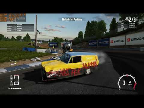 Wreckfest Walkthrough Part 57 - "Pro Internationals - The Convoy" [2019]