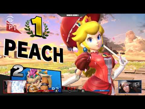 TNF Ultimate Season 1 Week 1 - Winners Round 3 - (Peach) Nuggetz vs Exciled (Bowser/Cloud)