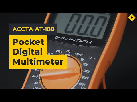 Pocket Digital Multimeter Accta AT-180 Preview 8