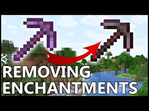 How To REMOVE ENCHANTMENTS In Minecraft