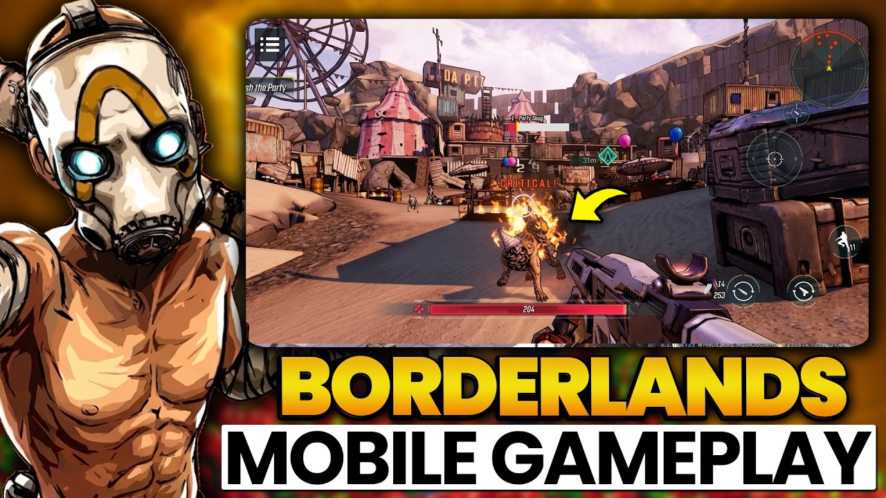 BOMBA! BORDERLANDS MOBILE - PRIMEIRA GAMEPLAY [REACT]