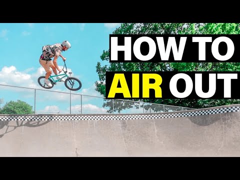 How to Air Out of a Quarterpipe | Beginner BMX Tricks