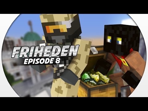 Dansk Minecraft :: Friheden: PLANLÆGGER RØVERIET! #8