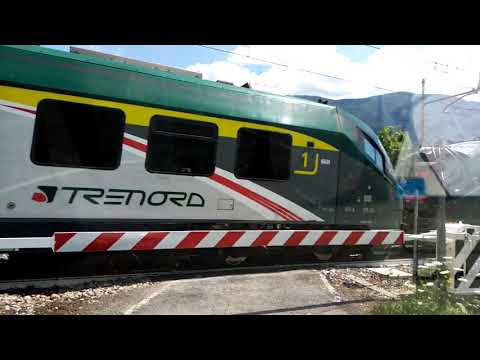 Il treno al passaggio livello