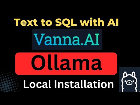 Text to SQL with Ollama and Vanna, locally, with any database