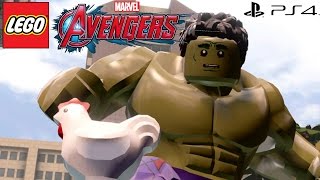 LEGO Marvel Avengers - Exploring The Open World & Unlocking Secrets / Characters